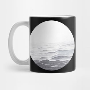 Watercolor waves Mug